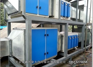 水簾柜噴漆線(xiàn)廢氣凈化設備