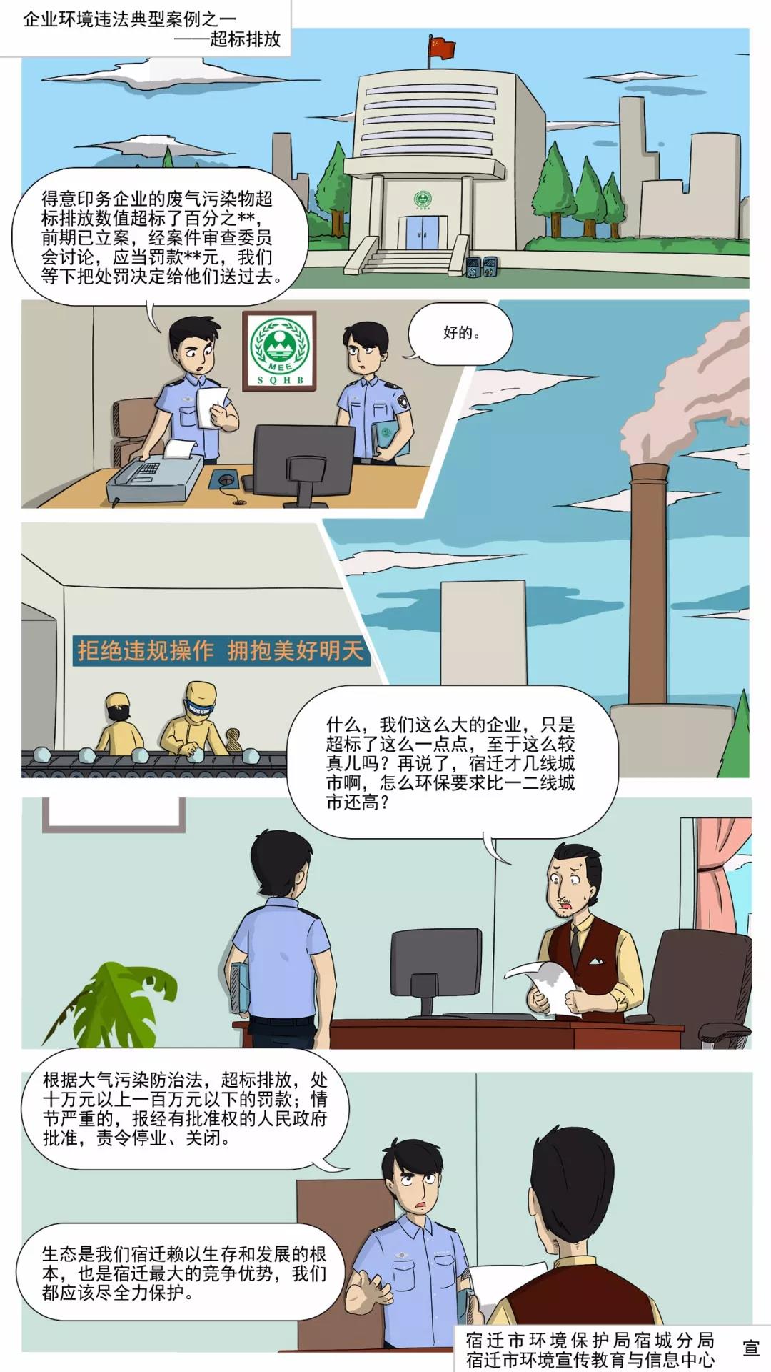 局用漫畫(huà)解讀：常見(jiàn)的企業(yè)環(huán)境違法行為有哪些？